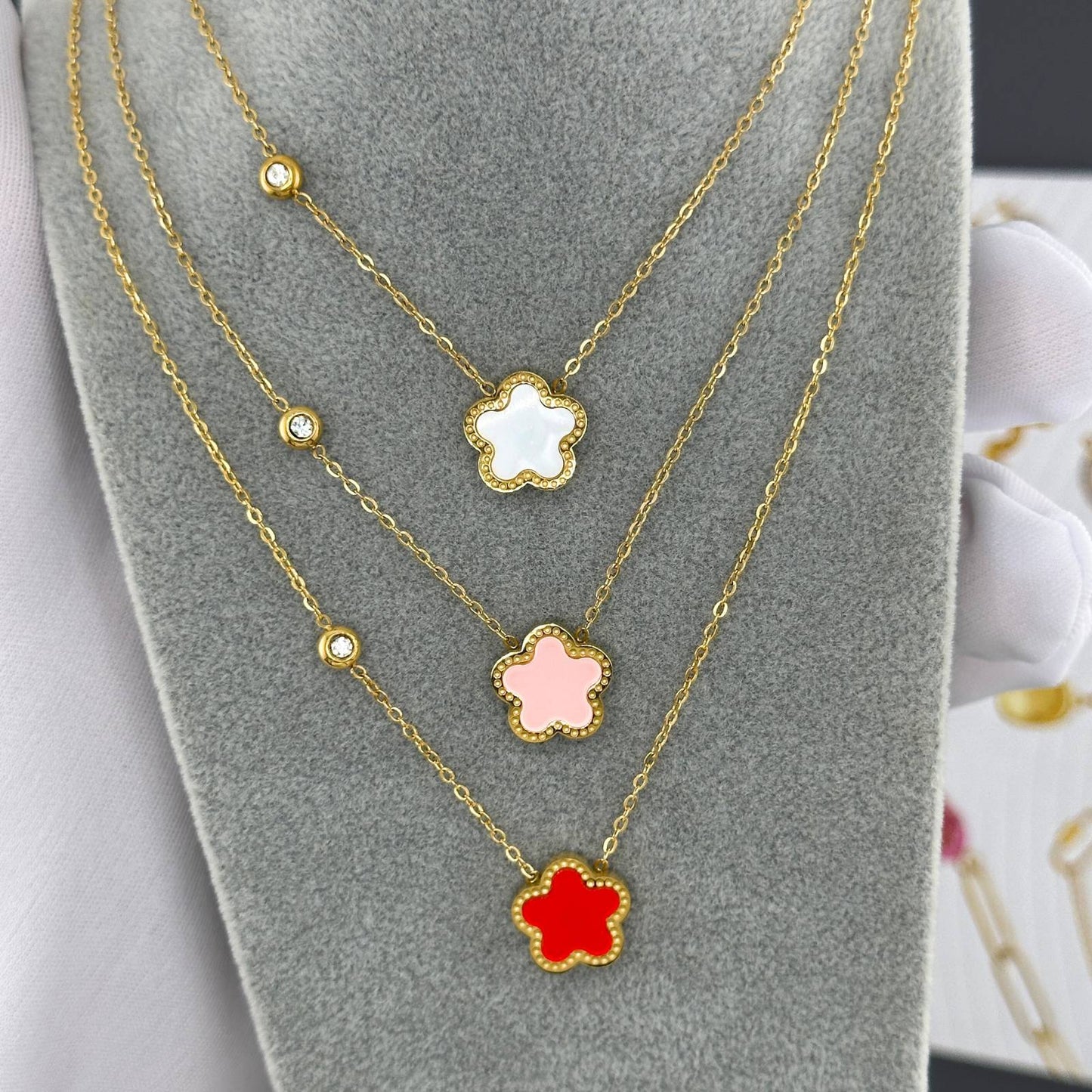 18K gold plated Stainless steel necklace