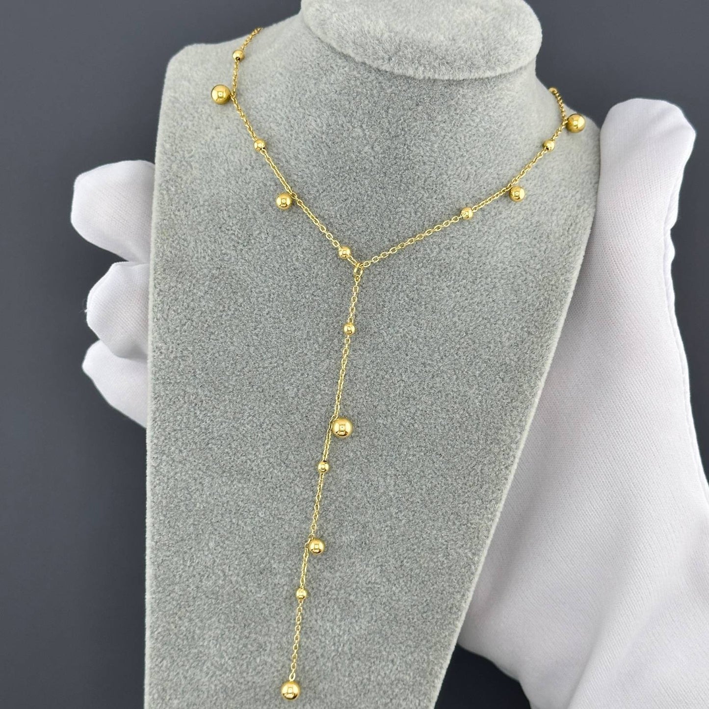 18K gold plated Stainless steel necklace