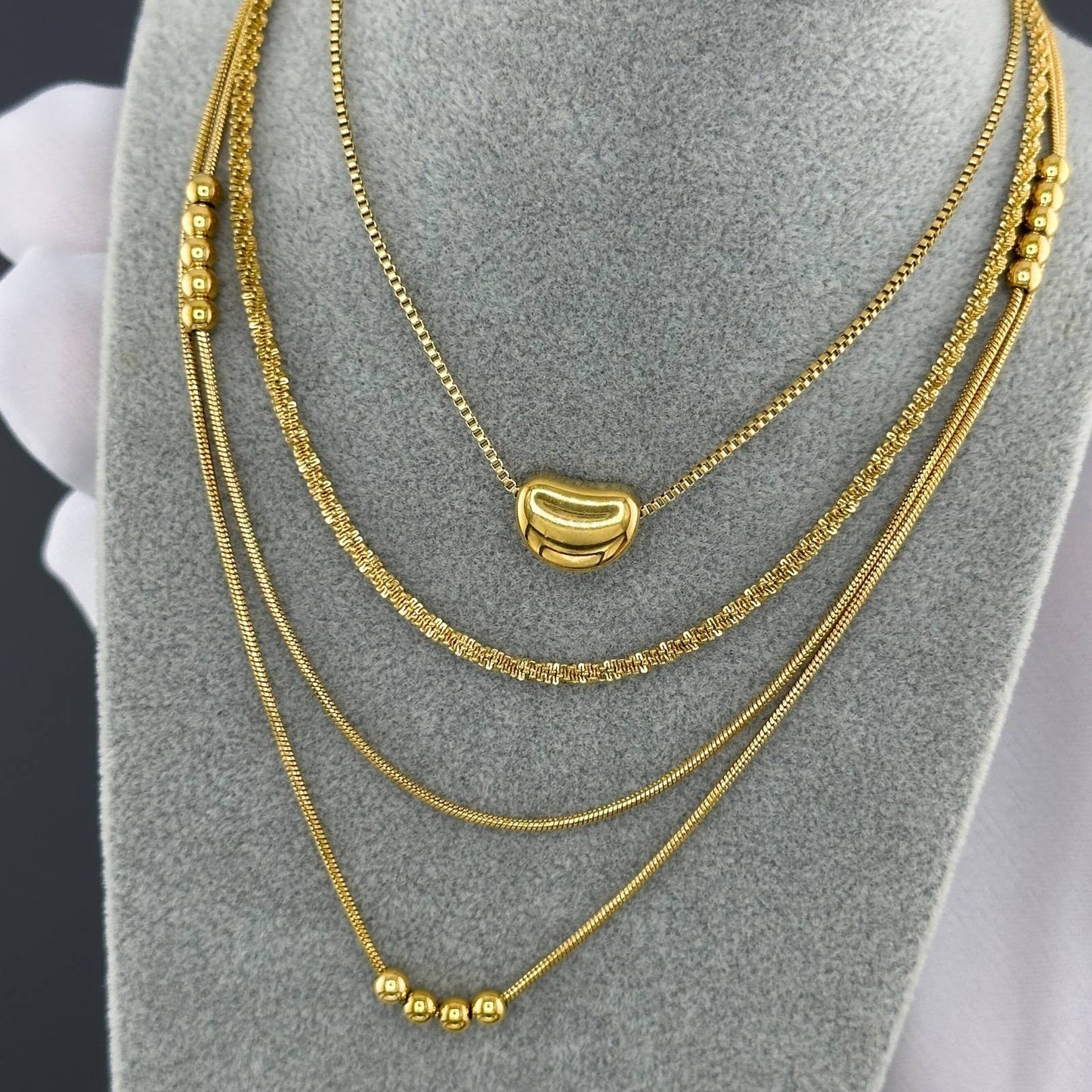 18K gold plated Stainless steel necklace