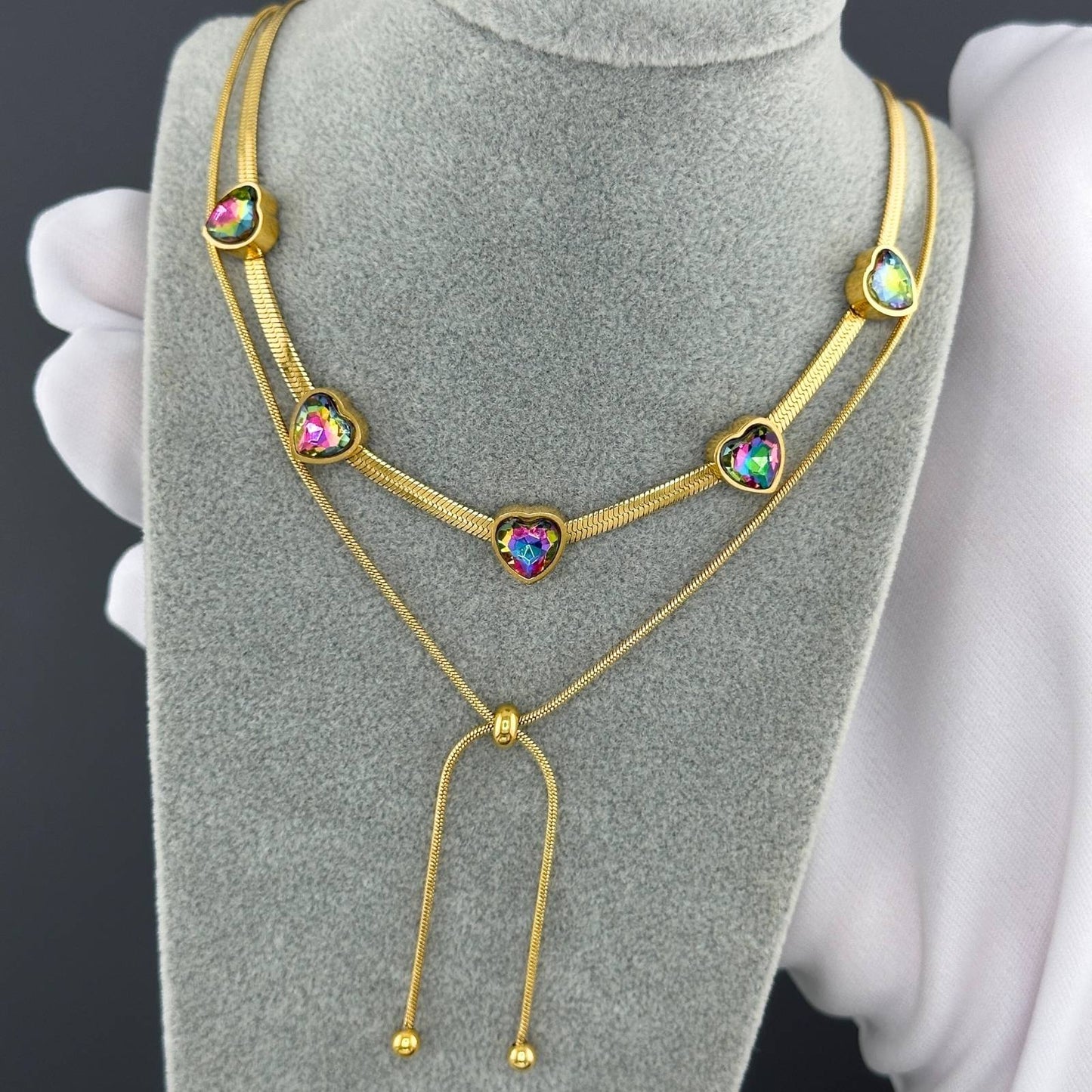 18K gold plated Stainless steel necklace