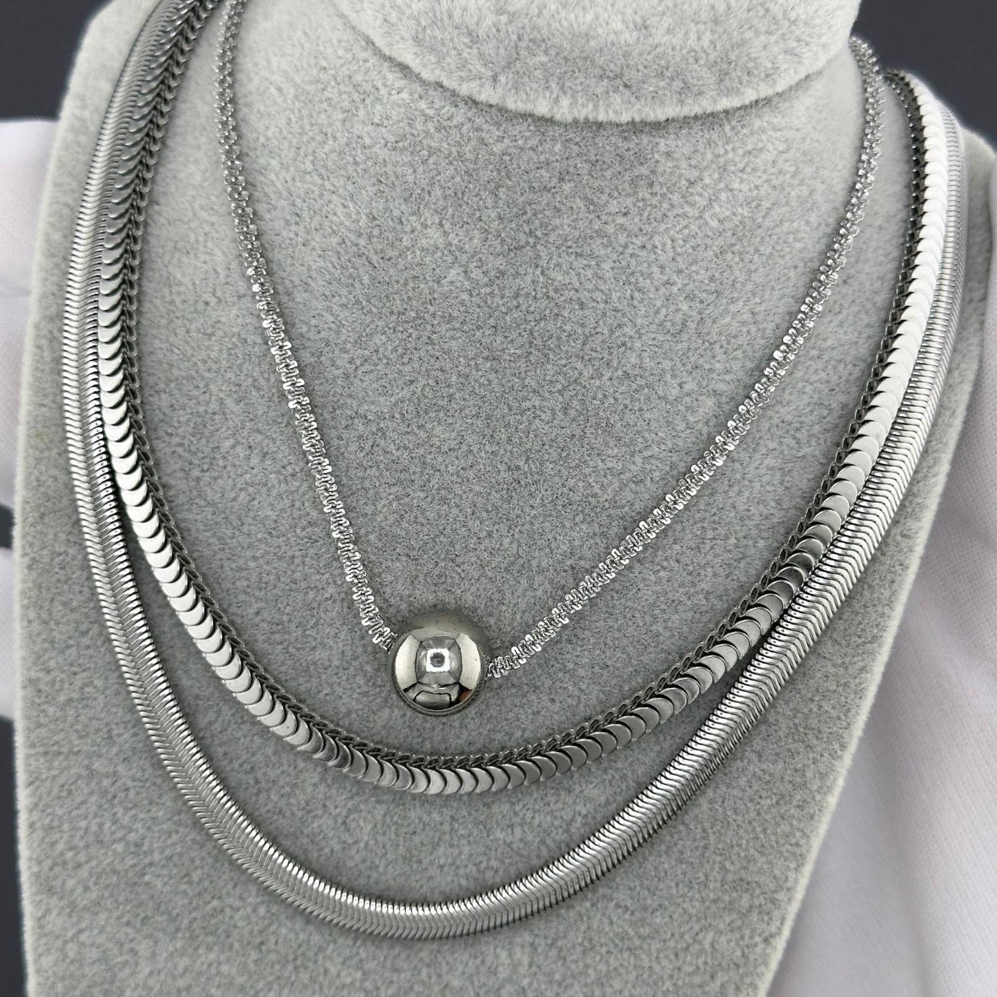 Stainless steel necklace