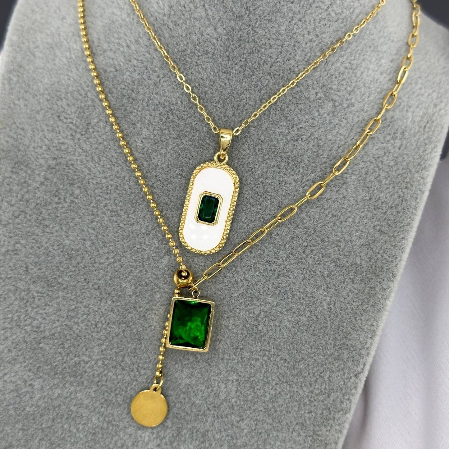 18K gold plated Stainless steel necklace