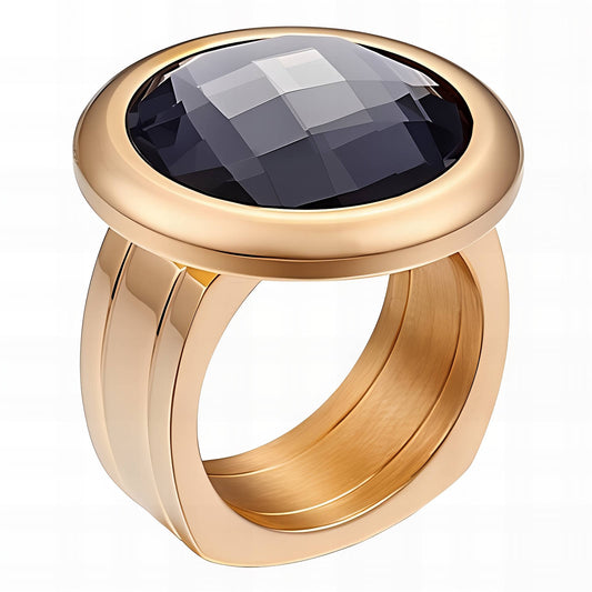 18K gold plated Stainless steel finger ring