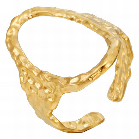18K gold plated Stainless steel finger ring