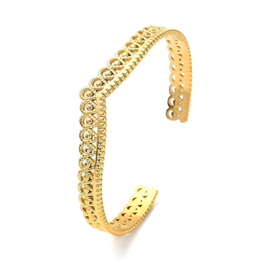 18K gold plated Stainless steel bracelet