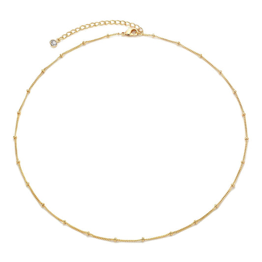 18K gold plated Stainless steel necklace
