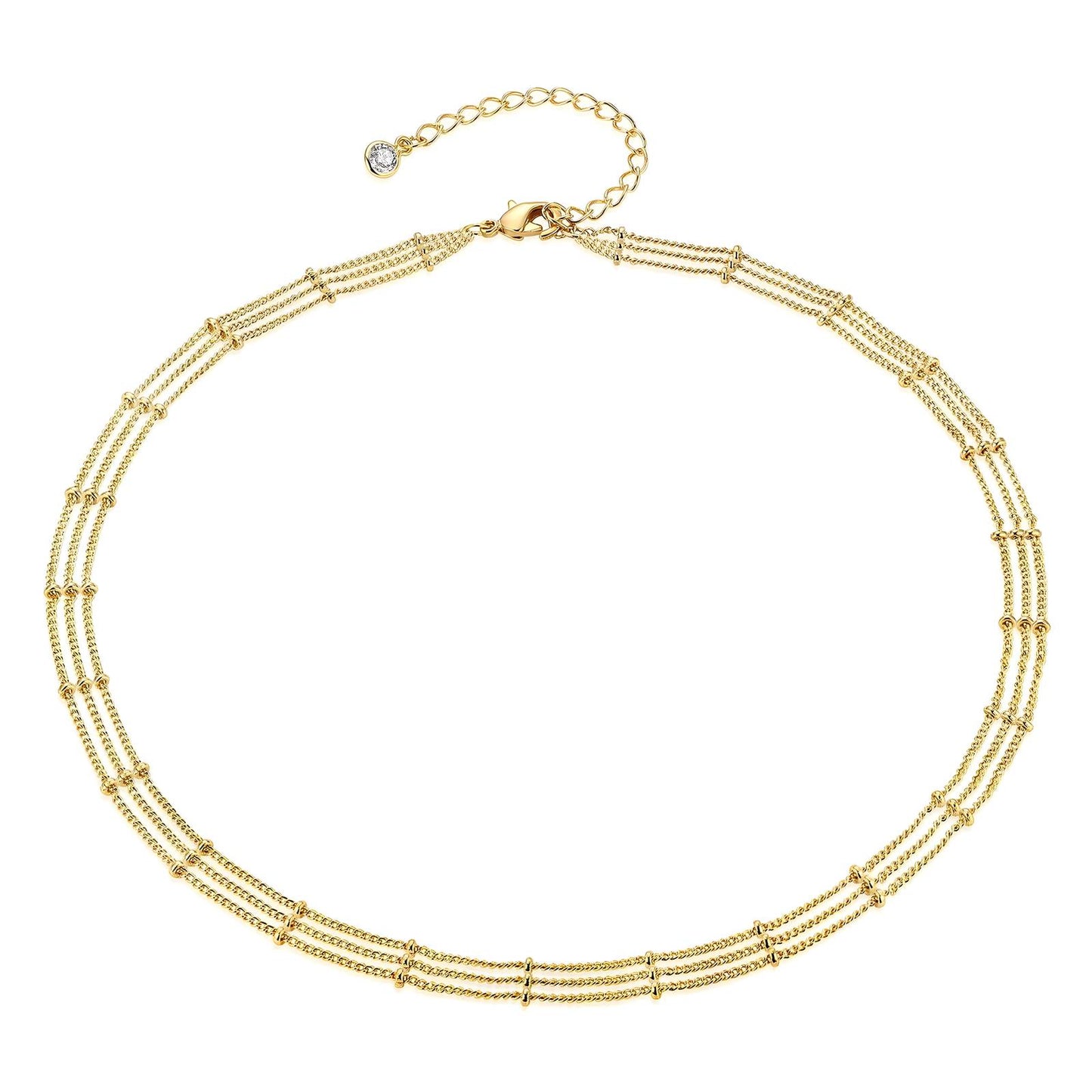 18K gold plated Stainless steel necklace