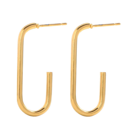 18K gold plated Stainless steel earrings