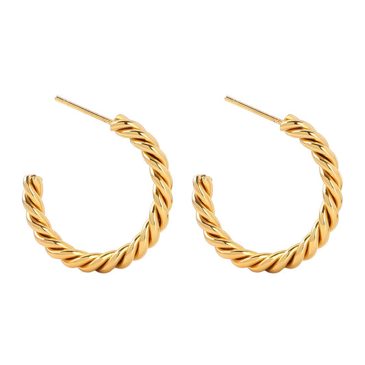 18K gold plated Stainless steel earrings