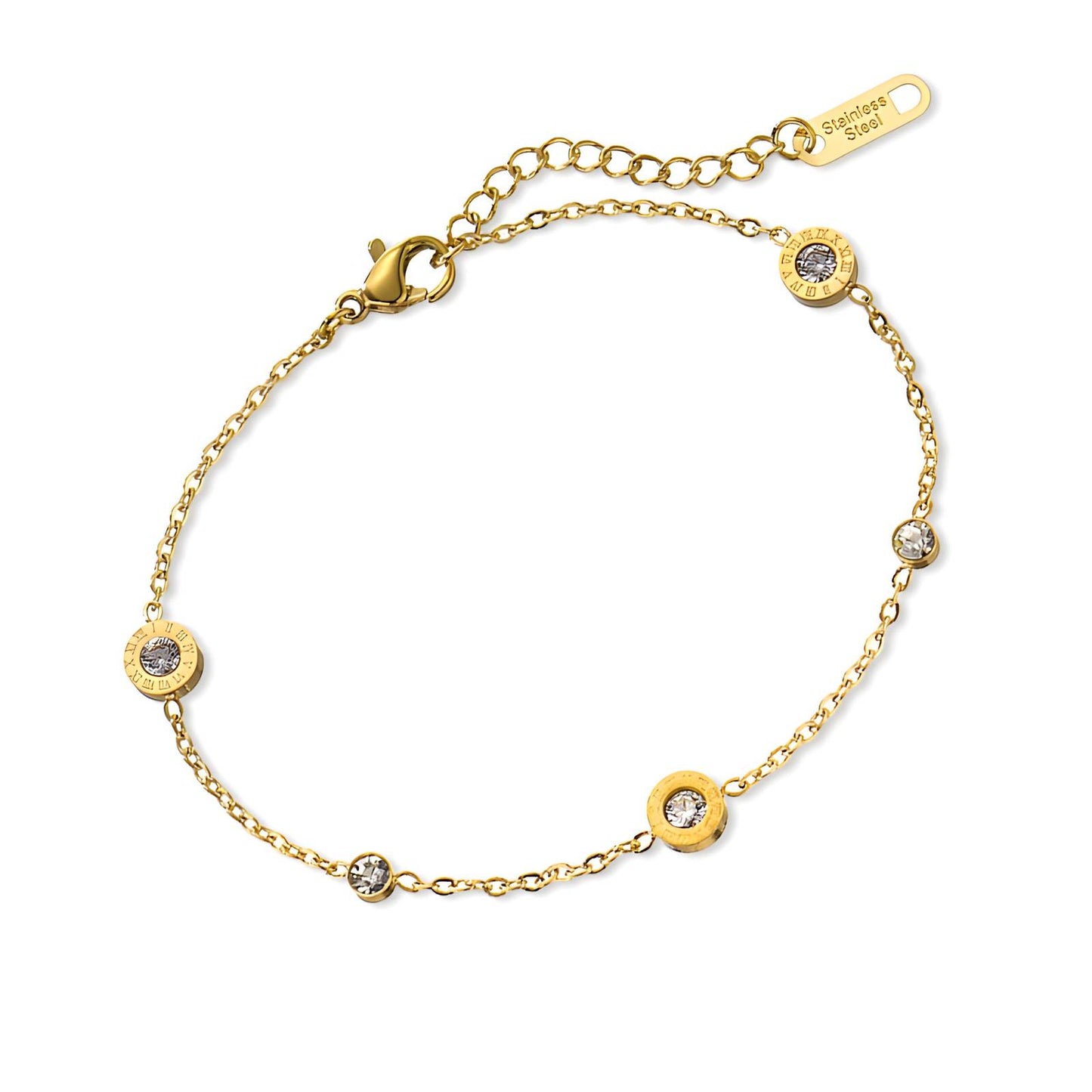 18K gold plated Stainless steel bracelet