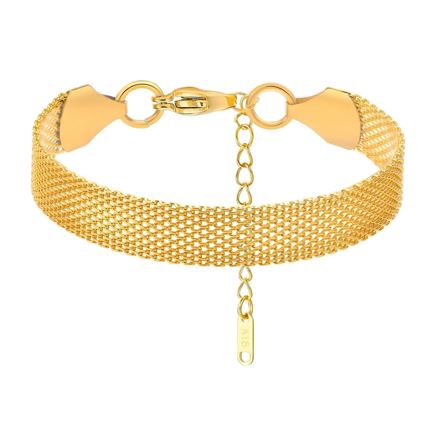 18K gold plated Stainless steel bracelet