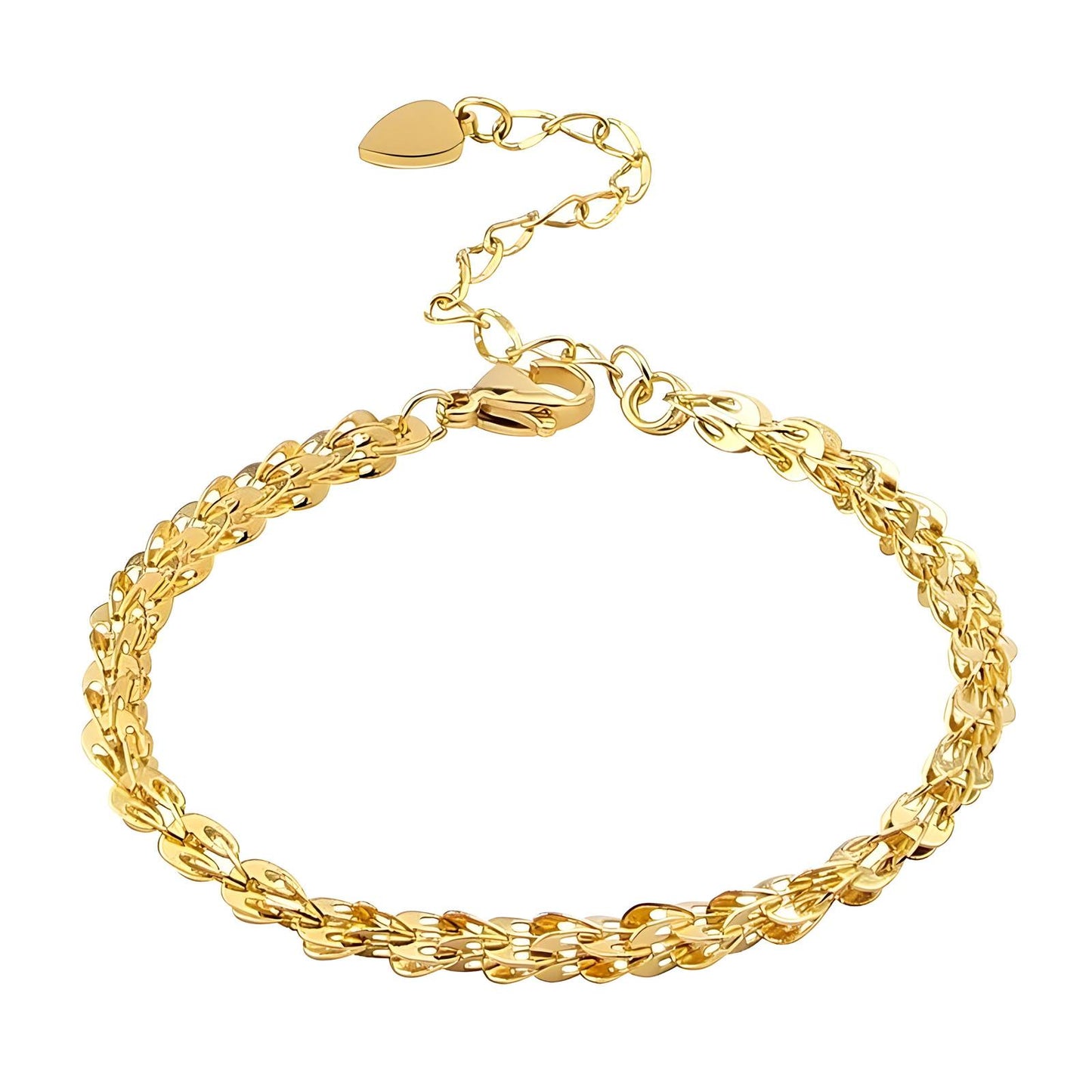 18K gold plated Stainless steel bracelet