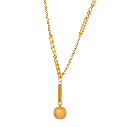 18K gold plated Stainless steel necklace