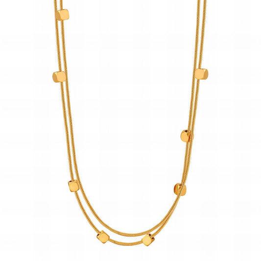 18K gold plated Stainless steel necklace