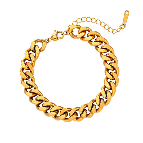 18K gold plated Stainless steel bracelet