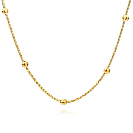 18K gold plated Stainless steel necklace