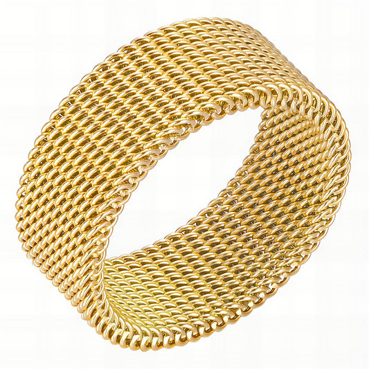 18K gold plated Stainless steel finger ring