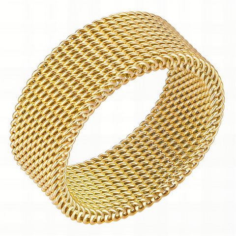 18K gold plated Stainless steel finger ring
