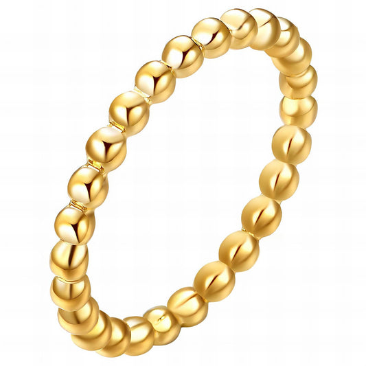 18K gold plated Stainless steel finger ring