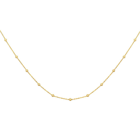 18K gold plated Stainless steel necklace