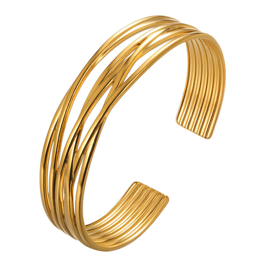 18K gold plated Stainless steel bracelet