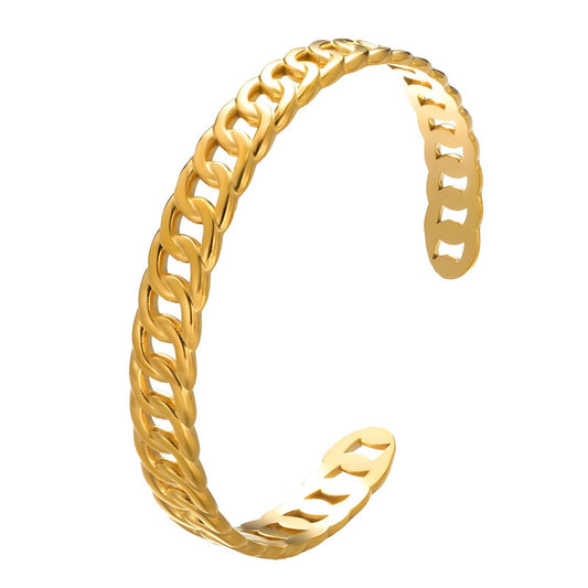 18K gold plated Stainless steel bracelet