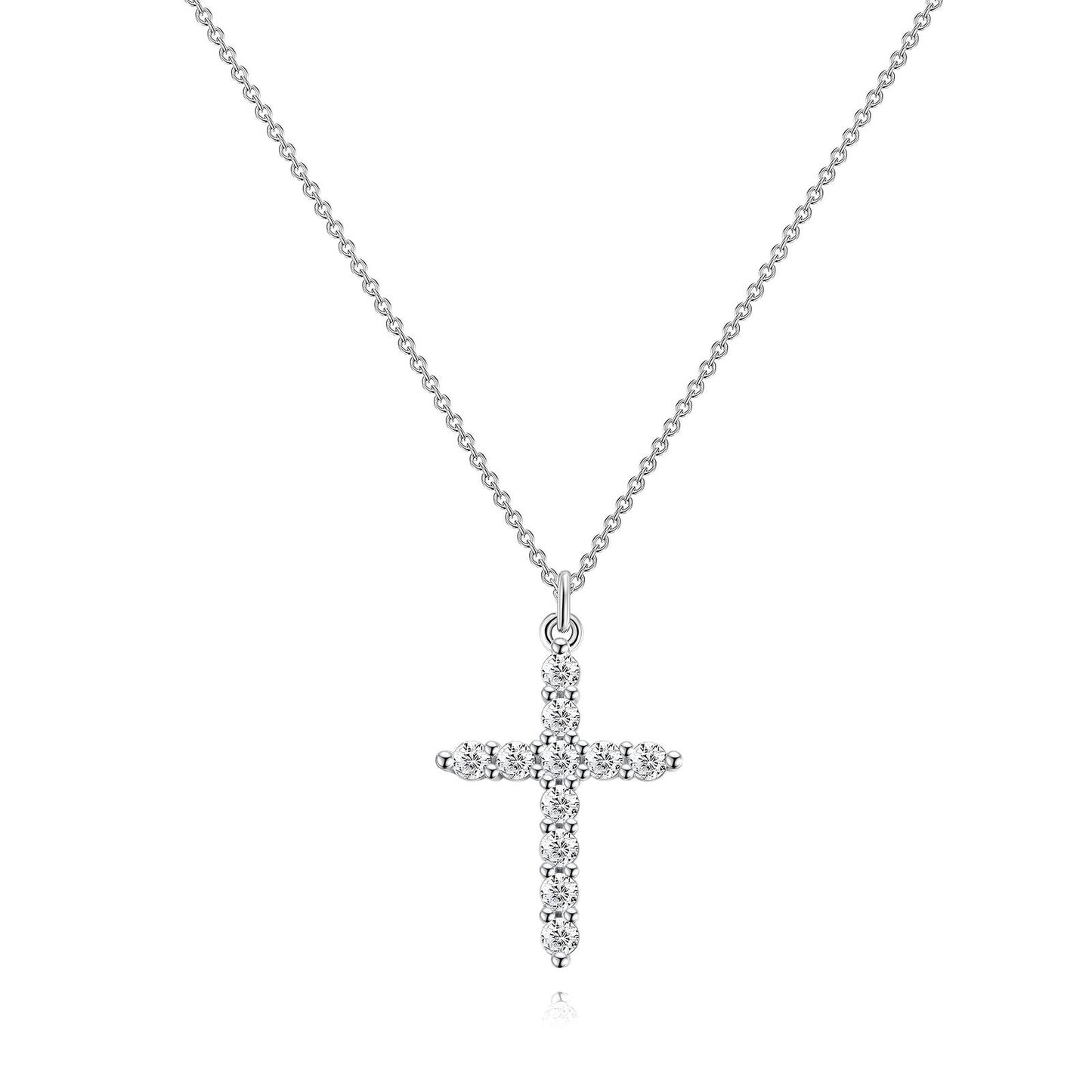 Stainless steel  Crosses necklace
