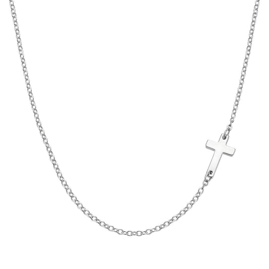 Stainless steel  Crosses necklace