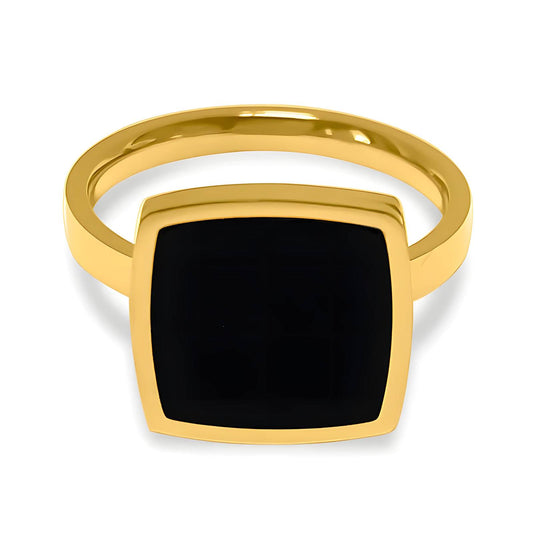 18K gold plated Stainless steel finger ring