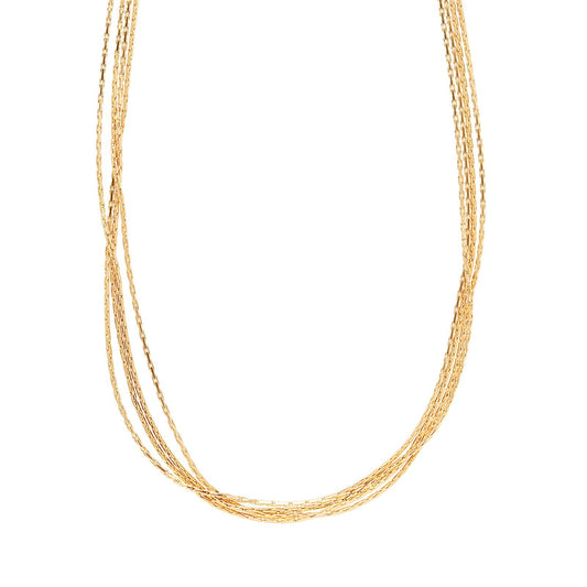 18K gold plated Stainless steel necklace