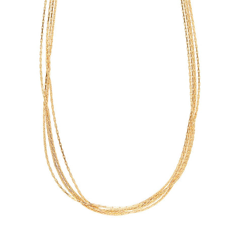 18K gold plated Stainless steel necklace