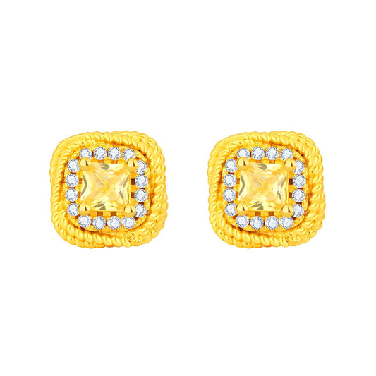 18K gold plated Stainless steel earrings