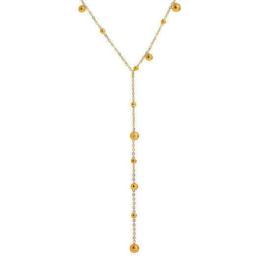 18K gold plated Stainless steel necklace