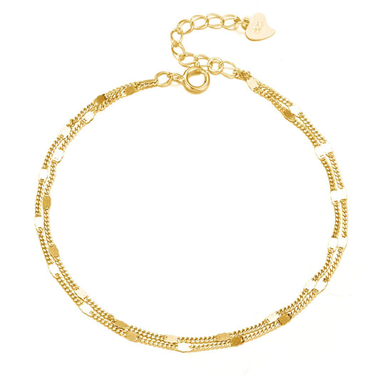 18K gold plated Stainless steel bracelet