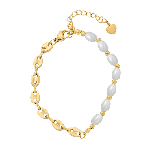 18K gold plated Stainless steel bracelet
