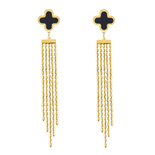 18K gold plated Stainless steel earrings