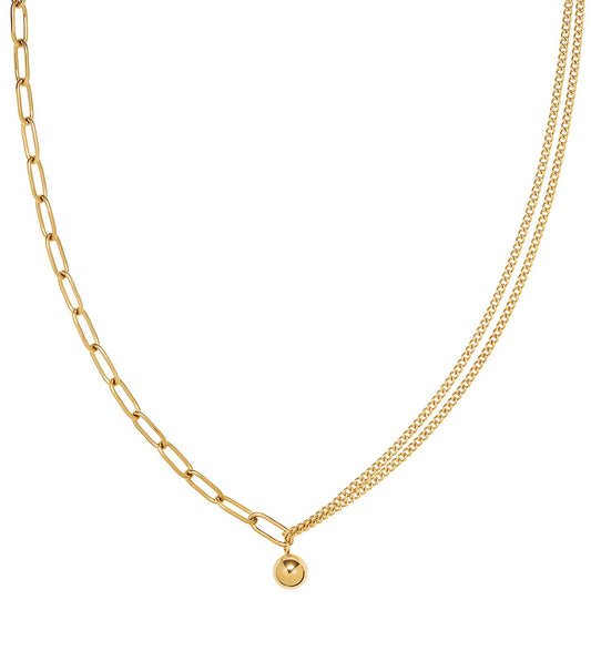 18K gold plated Stainless steel necklace