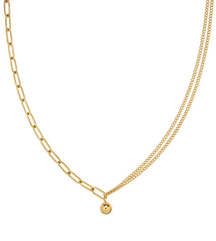 18K gold plated Stainless steel necklace