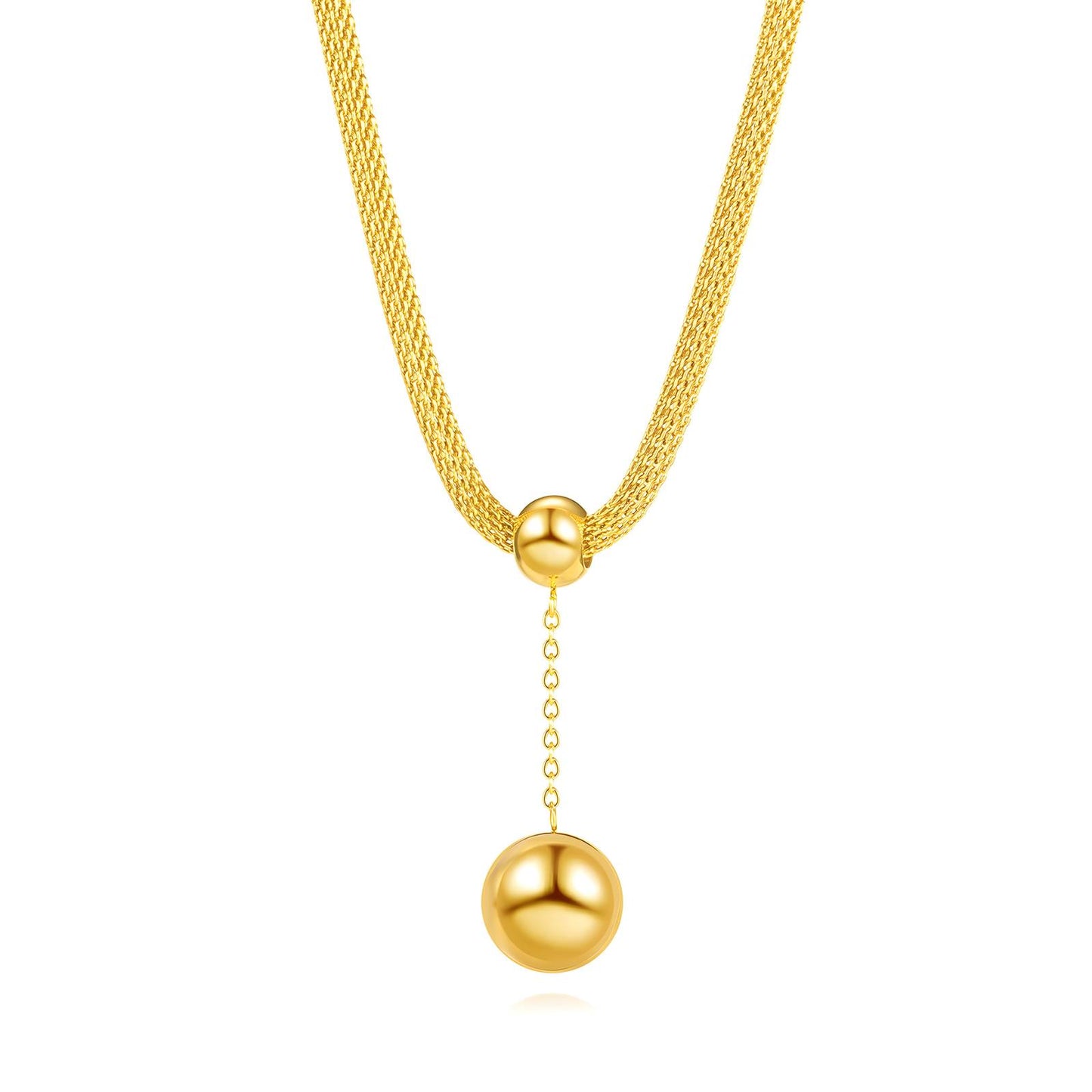 18K gold plated Stainless steel necklace