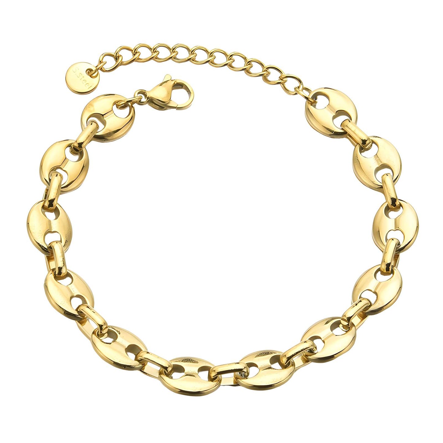 18K gold plated Stainless steel bracelet