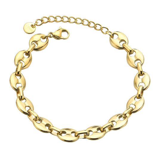 18K gold plated Stainless steel bracelet