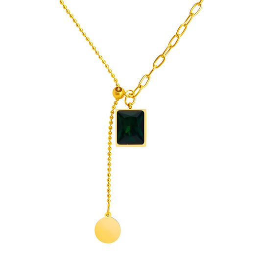 18K gold plated Stainless steel necklace