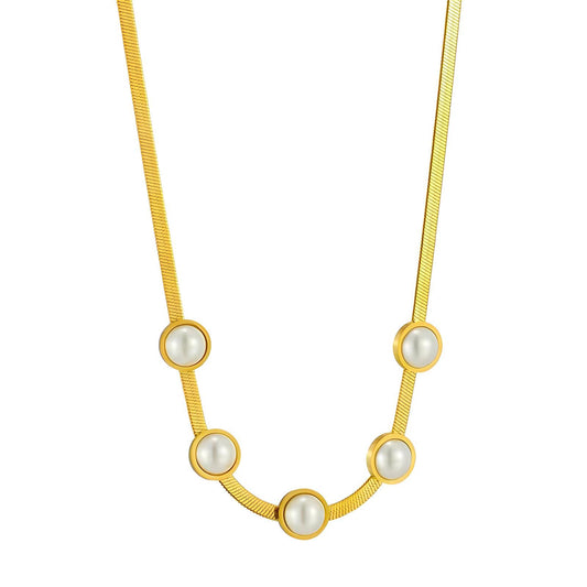 18K gold plated Stainless steel necklace