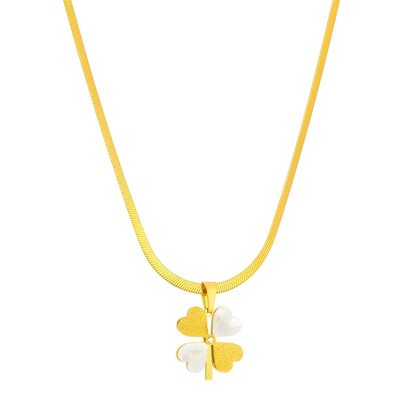 18K gold plated Stainless steel necklace