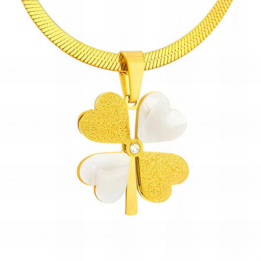 18K gold plated Stainless steel necklace