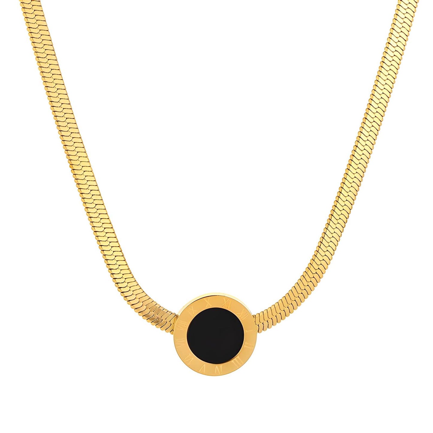 18K gold plated Stainless steel necklace