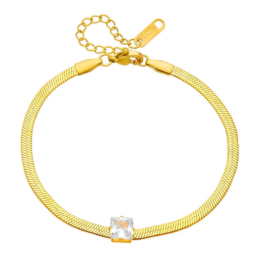 18K gold plated Stainless steel bracelet