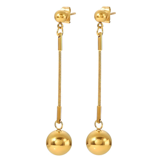 18K gold plated Stainless steel earrings