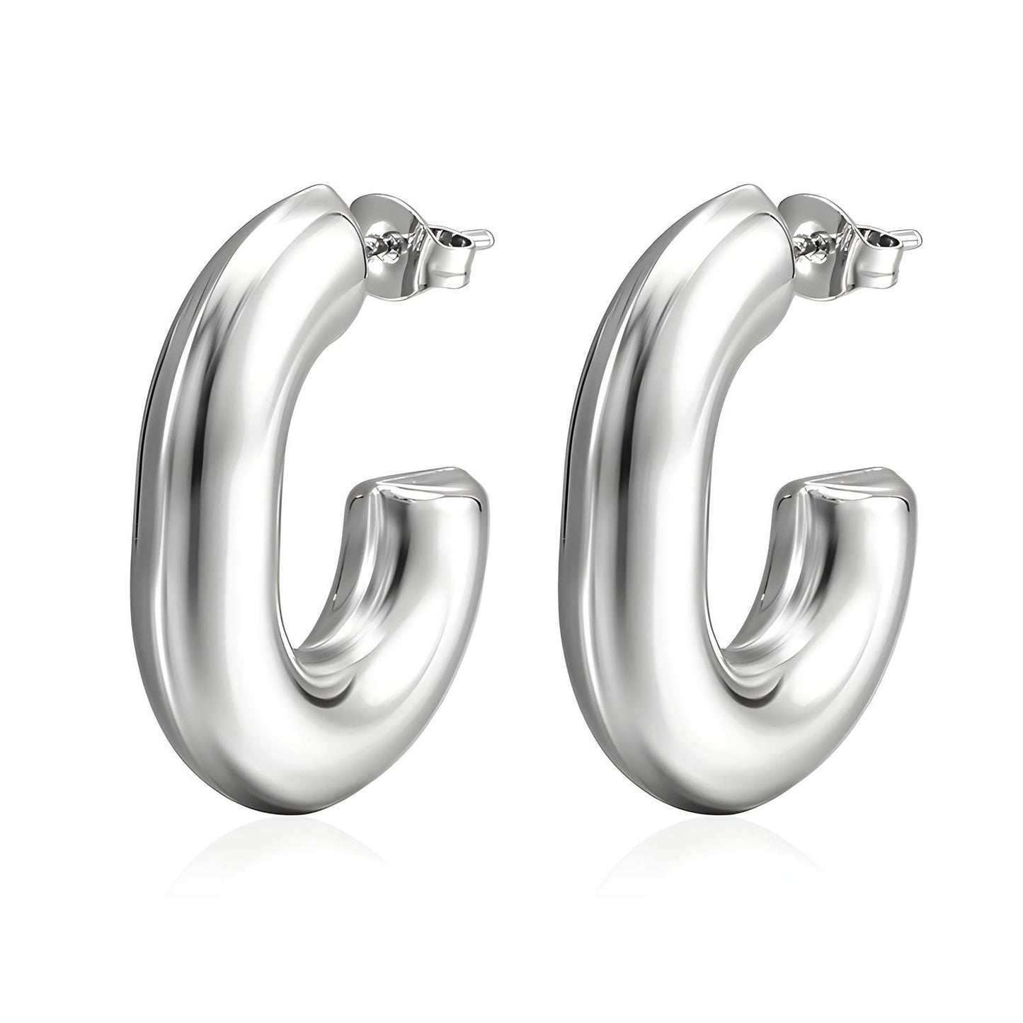 Stainless steel earrings