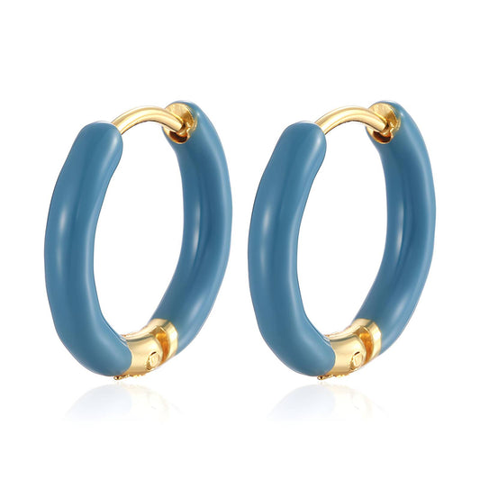 18K gold plated Stainless steel earrings